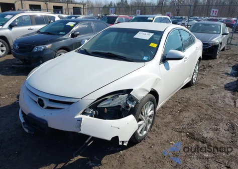 2012 Mazda Mazda6 I Touring из США, поврежденный, VIN 1YVHZ8DH6C5M11430